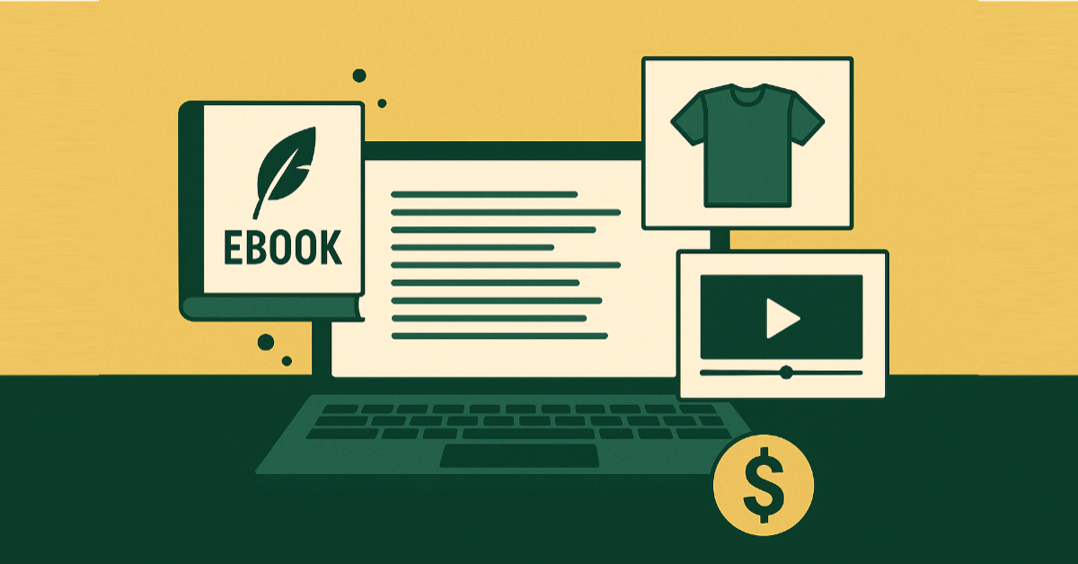 AI tools to create and sell digital products