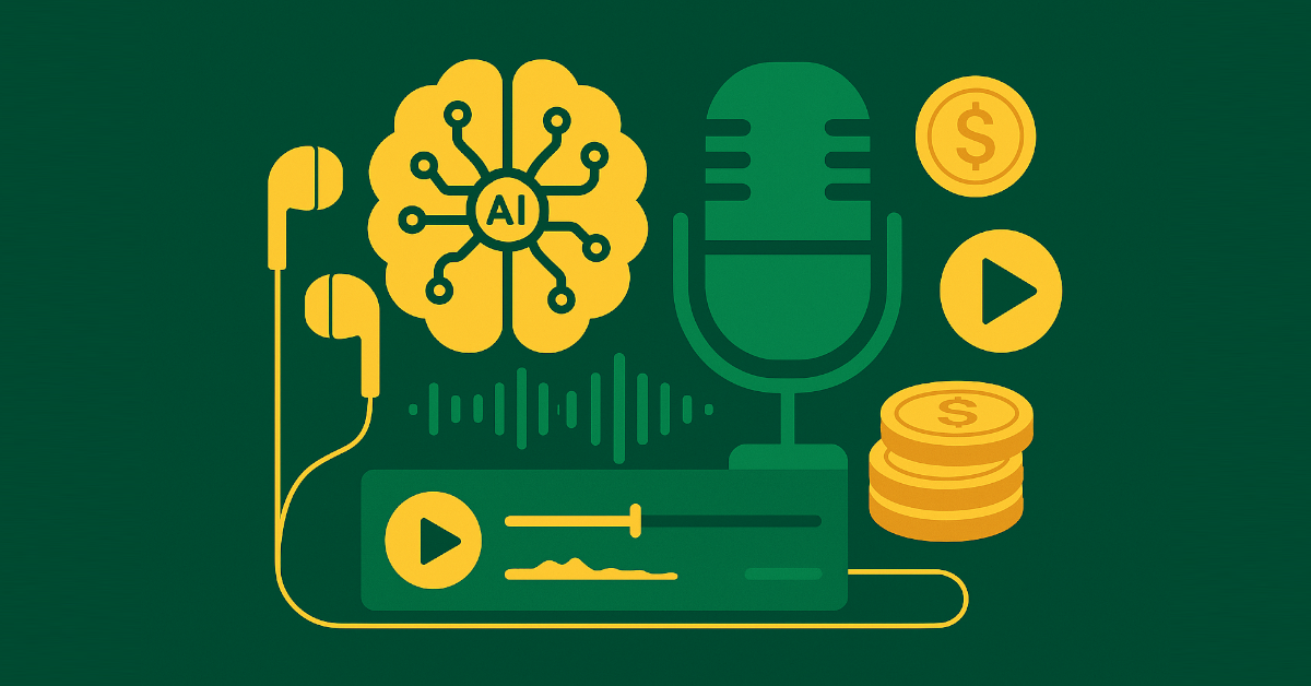 AI voice monetization